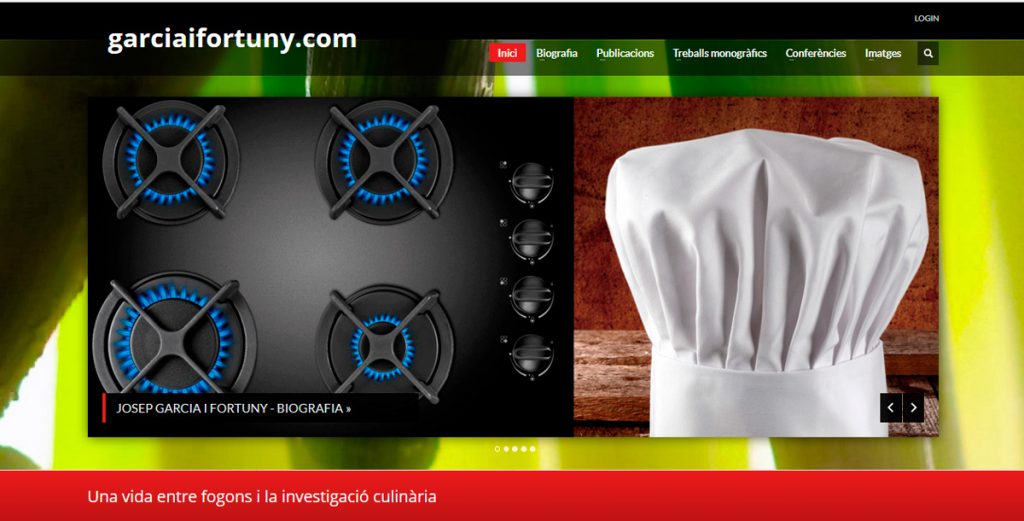 Josep García i Fortuny - Autor del llibre Cuina i Cuiners a la Corona d’Aragó i Catalunya