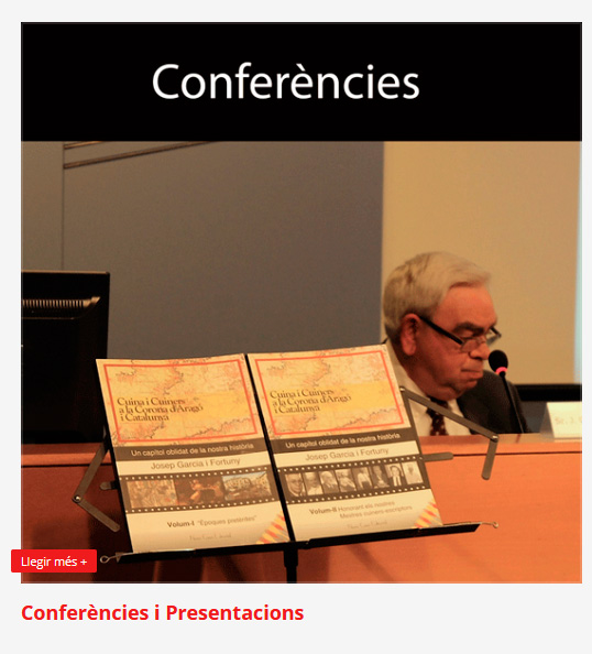 Conferències de 'Autor Josep Garcia i Fortuny